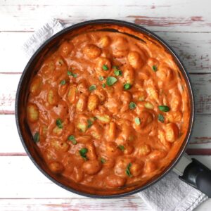 Gnocchi mit Tomaten-Sahnesoße