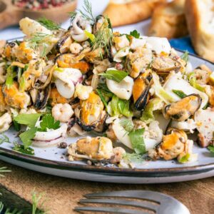 Meeresfrüchte Salat