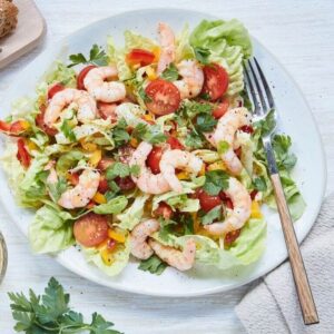 Shrimps Salat